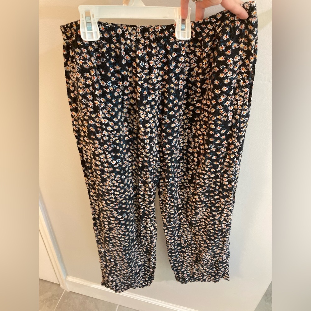 BFA Classic Vintage pants with flower print size Large petite
